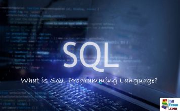 What is SQL Programming Language ? - TillExam