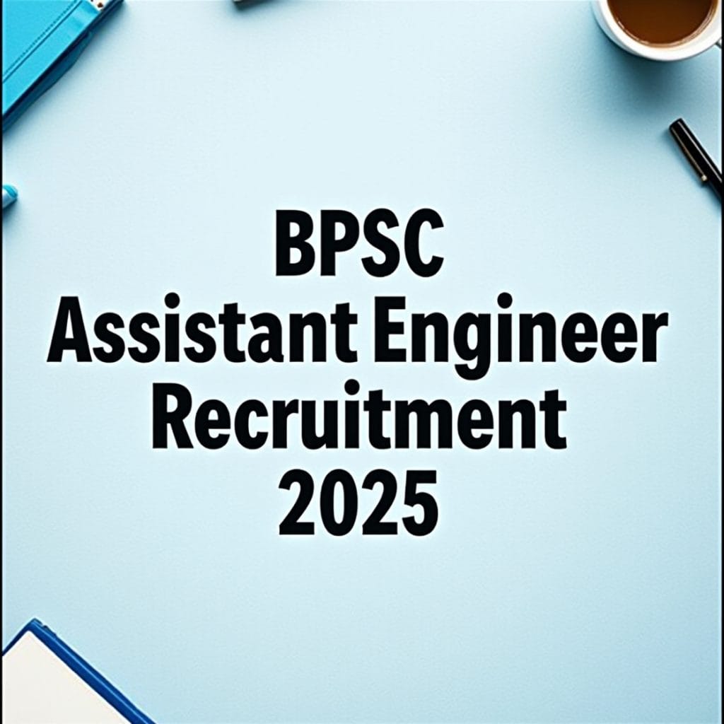 BPSC Assistant Engineer Recruitment 2025 – Notification Released for 1024 Posts